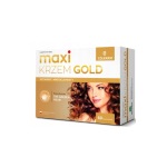 Maxi Krzem Gold kapsułki ze składnikami wspomagającymi skórę, włosy i paznokcie, 60 szt.