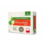 Zioła w tabletkach Morwa biała forte tabletki ze składnikami wspomagającymi metabolizm węglowodanów, 60 szt.