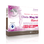 Olimp Chela-Mag B6 Mama kapsułki na uzupełnienie zapotrzebowania na magnez dla kobiet w ciąży, karmiących piersią, 30 szt.