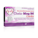 Olimp Chela-Mag B6 Cardio tabletki ze składnikami wspierającymi prawidłową pracę serca, 30 szt.