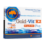 Olimp Gold-Vit K2 Plus  kapsułki ze składnikami uzupełnieniającymi dietę w witaminę K, 30 szt.