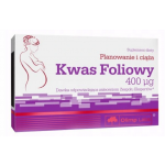 Olimp Kwas foliowy  tabletki dla kobiet planujących ciążę, w ciąży i karmiących, 60 szt.