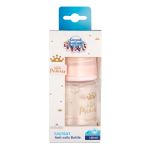 Canpol Babies  butelka szeroka antykolkowa PP EasyStart ROYAL BABY różowa 120ml 