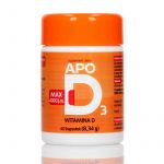 ApoD3 Max 4000 kapsułki ze składnikami uzupełniającymi dietę w witaminę D, 60 szt.