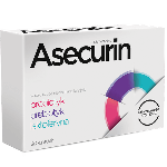 Asecurin kapsułki ze składnikami wspomagającymi uzupełnienie mikroflory bakteryjnej jelit, 20 szt.
