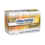 Acti Vita-miner Senior D3 tabletki bogate w witaminy i składniki mineralne dla osób powyżej 50. roku życia, 60 szt.