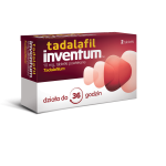 Tadalafil Inventum tabletki na zaburzenia erekcji, 2 szt.