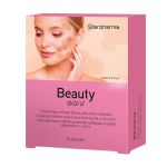 Beauty Skóra kapsułki ze składnikami pomagającymi zachować zdrową skórę, włosy i paznokcie, 30 szt. 