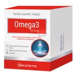 Omega3 Strong  kapsułki z kwasami omega 3 i witaminą E, 60 szt. 