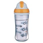 Canpol Babies bidon ze składaną rurką silikonową 260ml samochody