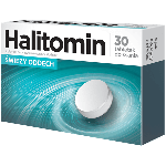 Halitomin tabletki do ssania ze składnikami wspomagającymi w nieświeżym oddechu, 30 szt.