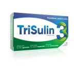 TriSulin 3  tabletki ze składnikami wspomagającymi utrzymać prawidłowy poziom cukru we krwi, 60 szt. 
