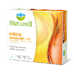 Naturell Chrom Organiczny + B3  tabletki do ssania na właściwy poziom glukozy i prawidłowy metabolizm, 60 szt.