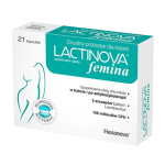 Lactinova Femina kapsułki zawierające żywe kultury bakterii, 21 szt.