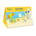 Mustela Maluszek na Wakacjach zestaw kosmetyków dla niemowląt: mleczko przeciwsłoneczne +  delikatny żel od mycia, 1 szt. 