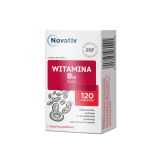Novativ Witamina B12 Forte  tabletki z witaminą B12, 120 szt. 