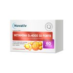 NOVATIV Witamina D3 4000 IU Forte kapsułki z witaminą D3, 60 szt.