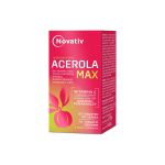 Novativ Acerola Max tabletki do ssania ze składnikami wspomagającymi funkcjonowanie układu odpornościowego, 60 szt.