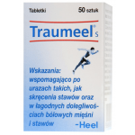 HEEL Traumeel S  tabletki na stłuczenia bóle mięsnie i stawów, 50 szt.
