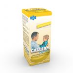 Calcium Polfarmex syrop na niedobory wapnia o smaku bananowym, 150 ml