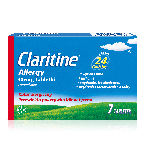 Claritine Allergy tabletki na objawy alergii, 7 szt.