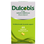 Dulcobis tabletek do krótkotrwałe leczenie zaparć, 60 szt.