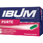 Ibum Forte  kapsułki przeciwbólowe, przeciwgorączkowe, przeciwzapalne, 400 mg, 24 szt.