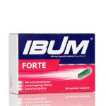 Ibum Forte kapsułki przeciwbólowe, przeciwzapalne i przeciwgorączkowe, 36 szt.