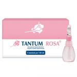 Tantum Rosa roztwór dopochwowy na objawy infekcji i podrażnienia intymne,  5 buteleczek x 140 ml