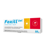 Foxill żel przeciwhistaminowy o działaniu przeciwświądowym i przeciwuczuleniowym, 50 g