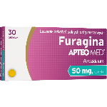 Furagina APTEO MED tabletki na zakażenie dolnych dróg moczowych, 30 szt.