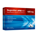 Ibuprofen APTEO MED tabletki na ból słaby i umiarkowany, 24 szt.