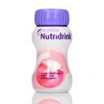 Nutridrink  płyn wysokoenergetyczny i odżywczy o smaku truskawkowym, 4 x 125 ml