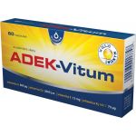 ADEK-Vitum kapsułki z witaminami: A, D, E, K, 60 szt.