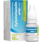 Xylometazolin APTEO MED 0,05%, krople do nosa wspomagające w zapaleniu zatok. 10 ml KRÓTKA DATA 31.03.2022