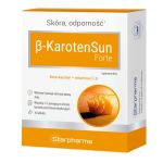BETA-KAROTENSUN FORTE tabletki ze składniki wspomagającymi zachowanie zdrowej skóry, 30 szt.