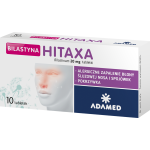 Bilastyna Hitaxa tabletki łagodzące objawy alergii, 10 szt.