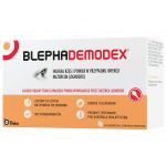 BlephaDemodex chusteczki do łagodzenia objawów infekcji powiek nużeńcami, 30 szt.