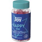 Bodymax Joy Happy Star  żelki ze składnikami wspierającymi dobry nastrój i równowagę emocjonalną o smaku truskawkowym, 60 szt. KRÓTKA DATA 16.04.2023