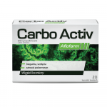 Carbo Activ  kapsułki twarde z lecznicznym węglem aktywnym, 20 szt.