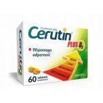 Cerutin Plus D3 tabletki ze składnikami wspierającymi odporność, 60 szt.