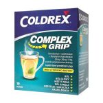 Coldrex Complex Grip proszek na przeziębienie i grypę o smaku cytrynowo miętowym, 10 sasz.