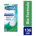 Corega Tabs Bio Formula  tabletki do czyszczenia protez zębowych, 136 szt.