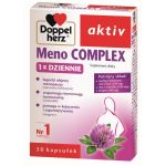 Doppelherz aktiv Meno Complex  kapsułki ze składnikami w łagodzeniu objawów menopauzy, 30 szt.