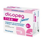 Dicopeg Junior Free  proszek w saszetkach na zaparcia dla dzieci, 14 szt.