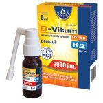 D-Vitum forte 2000 j.m. K2 aerozol z witaminą D i K dla dorosłych, 6 ml