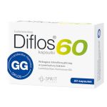 Diflos 60 kapsułki wzbogacające mikroflorę jelitową, 20 szt.