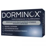 Dorminox tabletki o działaniu uspokajającym i nasennym, 7 szt.