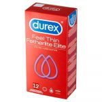 Durex Fetherlite Elite ultracienkie prezerwatywy, 12 szt.