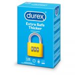 Durex Extra Safe prezerwatywy pogrubione, 18 szt.